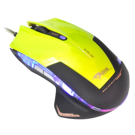 Počítačová myš E-Blue Mazer R / optická / 6 tlačítek / 2400dpi - zelená
