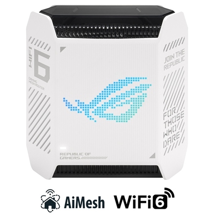 Komplexní Wi-Fi systém Asus ROG Rapture GT6 (1-pack) - bílý
