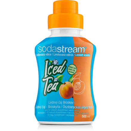 Sirup Sodastream Příchuť 500ml Ledový čaj Broskev
