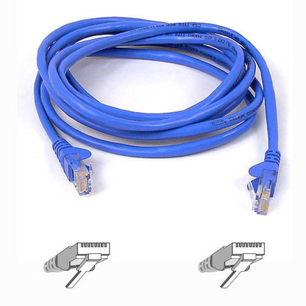 UTP kabel Belkin Cat5e Snagless Patch Network Cable - 30m (Blue)