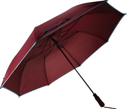 Deštník Excellent KO-DB7250550cerv skládací 95 cm červený