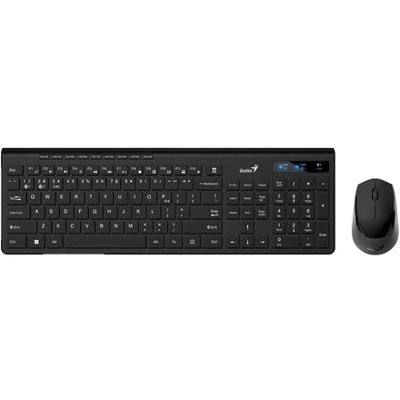 Set klávesnice s myší Genius SlimStar 8230 - černá