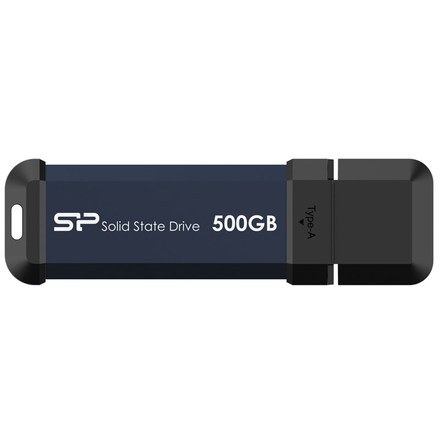 USB Flash disk Silicon Power MS60 500GB USB 3.2 Gen 2 - modrý
