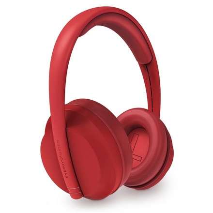 Polootevřená sluchátka Energy Sistem Hoshi Eco - červená