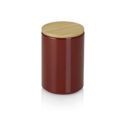 Keramická dóza Kela KL-15270 Cady keramika červená 0,7l