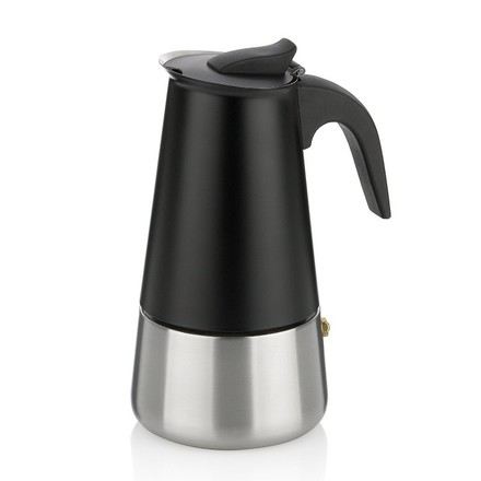 Konvice na espresso Kela KL-10899 Ferrara nerez černá 19,5 cm 10,0 cm 300,0 ml