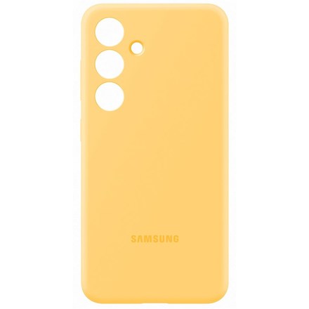 Kryt na mobil Samsung Silicone na Galaxy S24 - žlutý