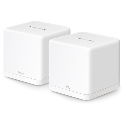 Komplexní Wi-Fi systém Mercusys Halo H60X, AX1500, Wi-Fi 6, (2-Pack) - bílý