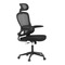 Kancelářská židle Autronic Židle kancelářská, černý mesh, černý plast, nastavitelný podhlavník, bederní opěrka (KA-E530 BK) (11)