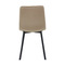 Moderní jídelní židle Autronic Židle jídelní, cappuccino samet, kov černý mat (DCL-973 CAP4) (8)