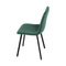 Moderní jídelní židle Autronic Židle jídelní, zelený samet, kov černý mat (DCL-973 GRN4) (17)