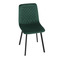 Moderní jídelní židle Autronic Židle jídelní, zelený samet, kov černý mat (DCL-973 GRN4) (25)
