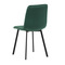 Moderní jídelní židle Autronic Židle jídelní, zelený samet, kov černý mat (DCL-973 GRN4) (7)