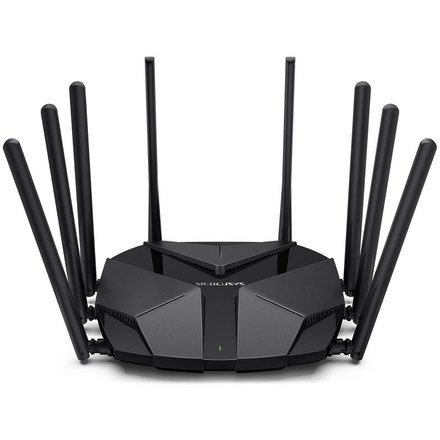 Wi-Fi router Mercusys MR90X, AX6000 Dual-Band Wi-Fi 6 - černý
