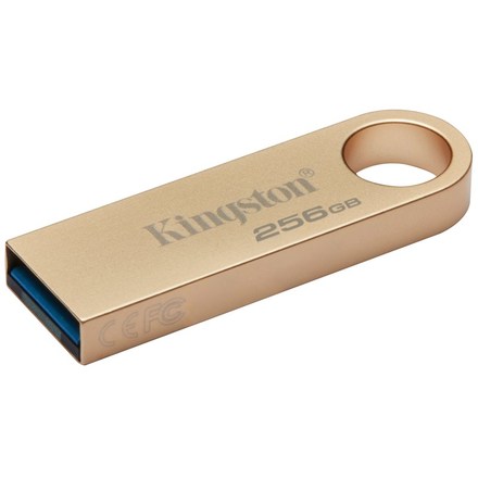 USB Flash disk Kingston DataTraveler SE9 G3 256GB USB 3.2 - zlatý