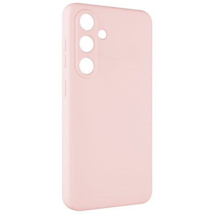 Kryt na mobil Fixed Story na Samsung Galaxy S24 - růžový
