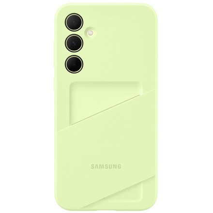 Kryt na mobil Samsung Galaxy A35 s kapsou na kartu - zelený