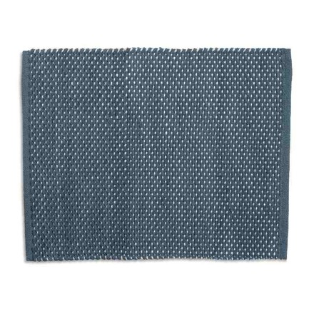 Koupelnová předložka Kela KL-24728 Miu směs bavlna/polyester kouřově modrá 65,0x55,0x1,0cm