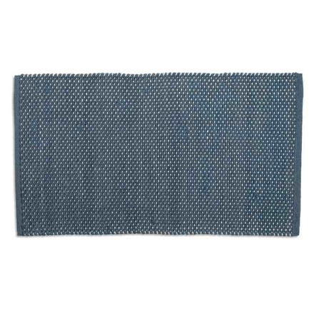 Koupelnová předložka Kela KL-24730 Miu směs bavlna/polyester kouřově modrá 100,0x60,0x1,0cm