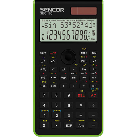 Kalkulačka Sencor SEC 160 GN