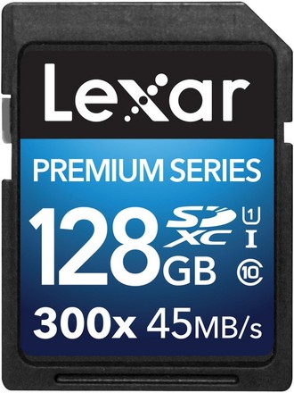 Paměťová karta Lexar SDXC 128GB UHS-I U1 LSD128BBEU300