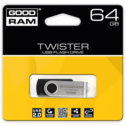 USB Flash disk Goodram FD 64GB TWISTER USB 2.0