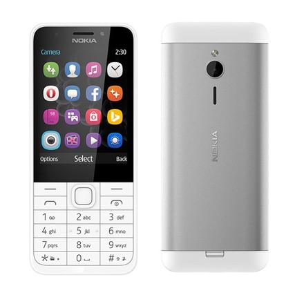Mobilní telefon Nokia 230 Dual SIM White